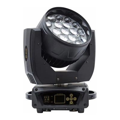 19x 15 W LED-suumiga liikuv esituli